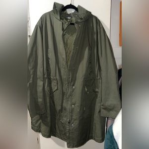 Olive Parka Jacket